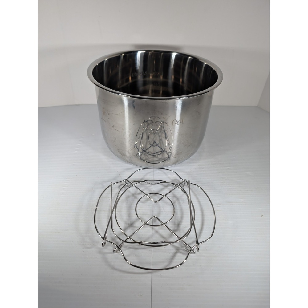 Instant Pot Duo 60 v5‎ 6-Qt Stainless Steel Inner Bowl Insert Pot - Picture 13 of 14